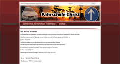 Desktop Screenshot of fahrschule-christ.com
